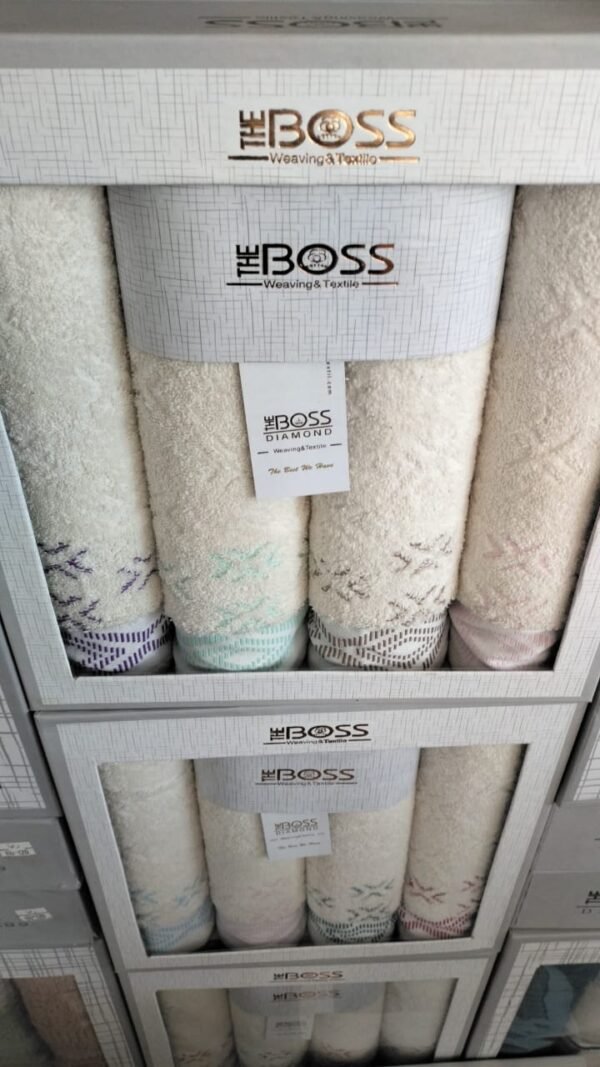 ⁦فوط قطن the Boss ٤ق⁩ - الصورة ⁦3⁩