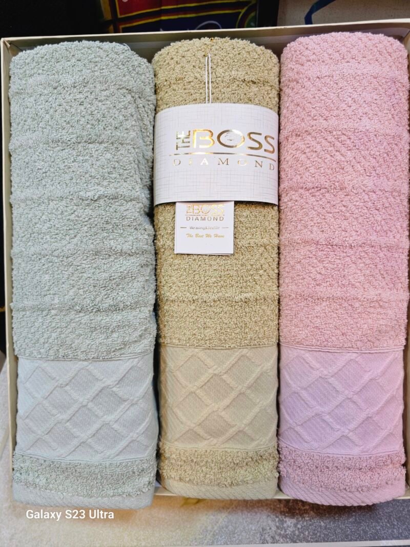 ⁦نص بشكير the boss 70%120 قطن⁩ - الصورة ⁦5⁩