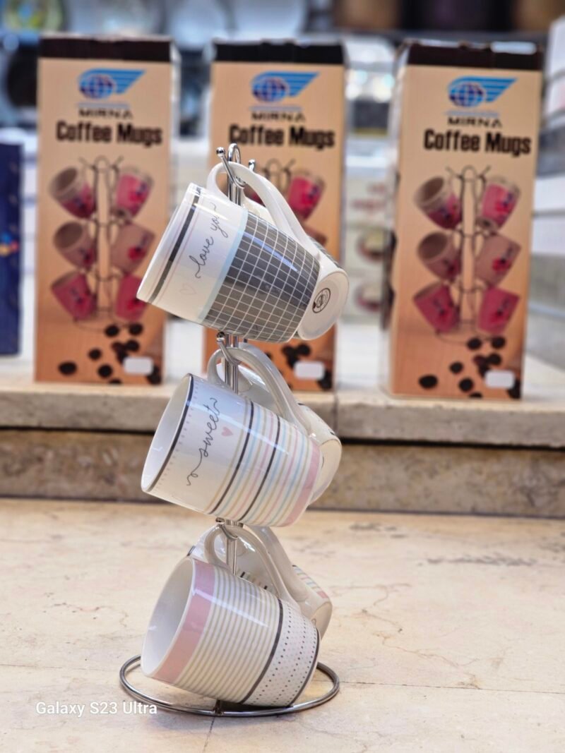⁦مج كافيه 6ق بورسلين اشكال 3D⁩ - الصورة ⁦8⁩