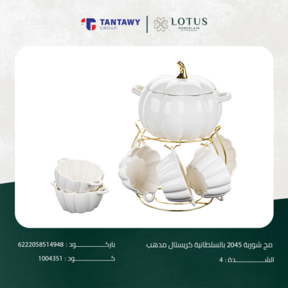 طقم شربه بورسلين ٨ق